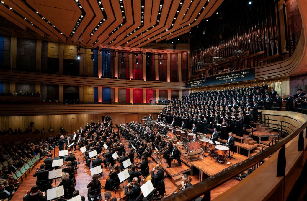 The Hungarian NPO, Honvéd Male Choir, Hungarian Radio and Hungarian National Choirs © János Posztós, Müpa Budapest