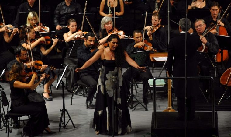 Anita Rachvelishivili in the finals of Leyla Gencer Competition 2008