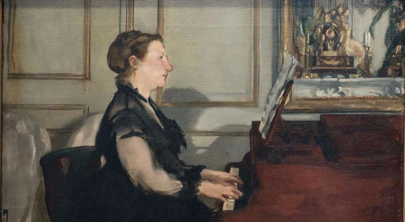 Edouard Manet, <i>Mme Manet au Piano</i>, Musée d'Orsay, Paris &copy; David Karlin | Bachtrack Ltd