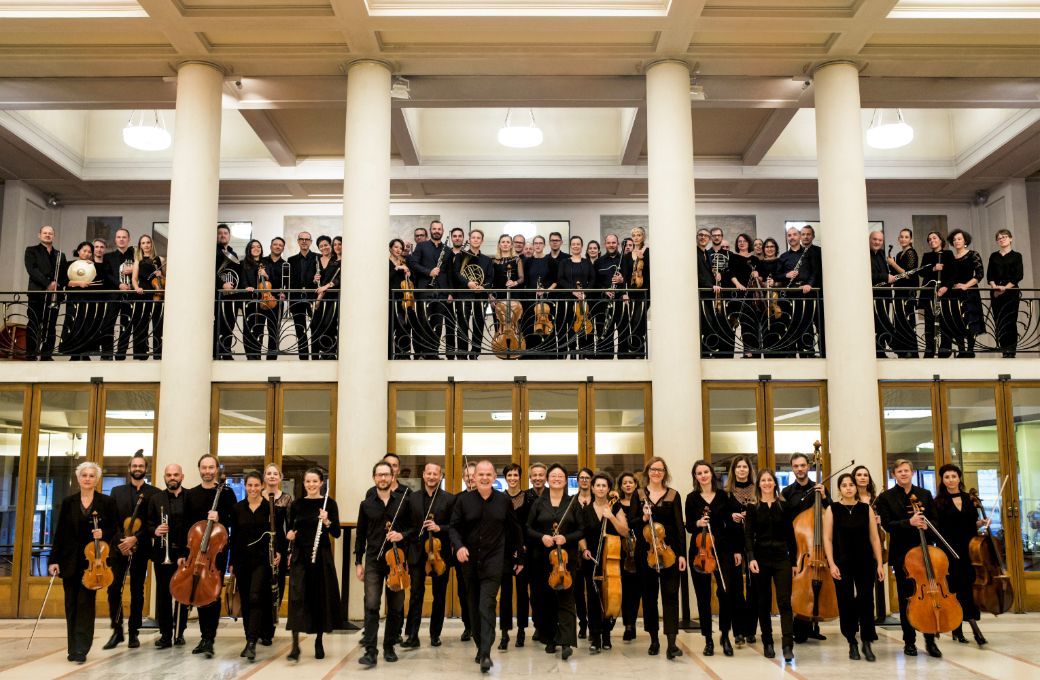 Les Siècles et François-Xavier Roth au Théâtre des Champs-Élysées © Mathias Benguigui
