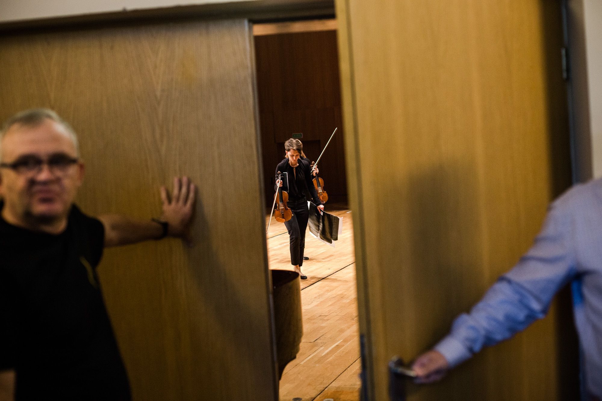 After the performance &copy; Wojciech Grzędziński