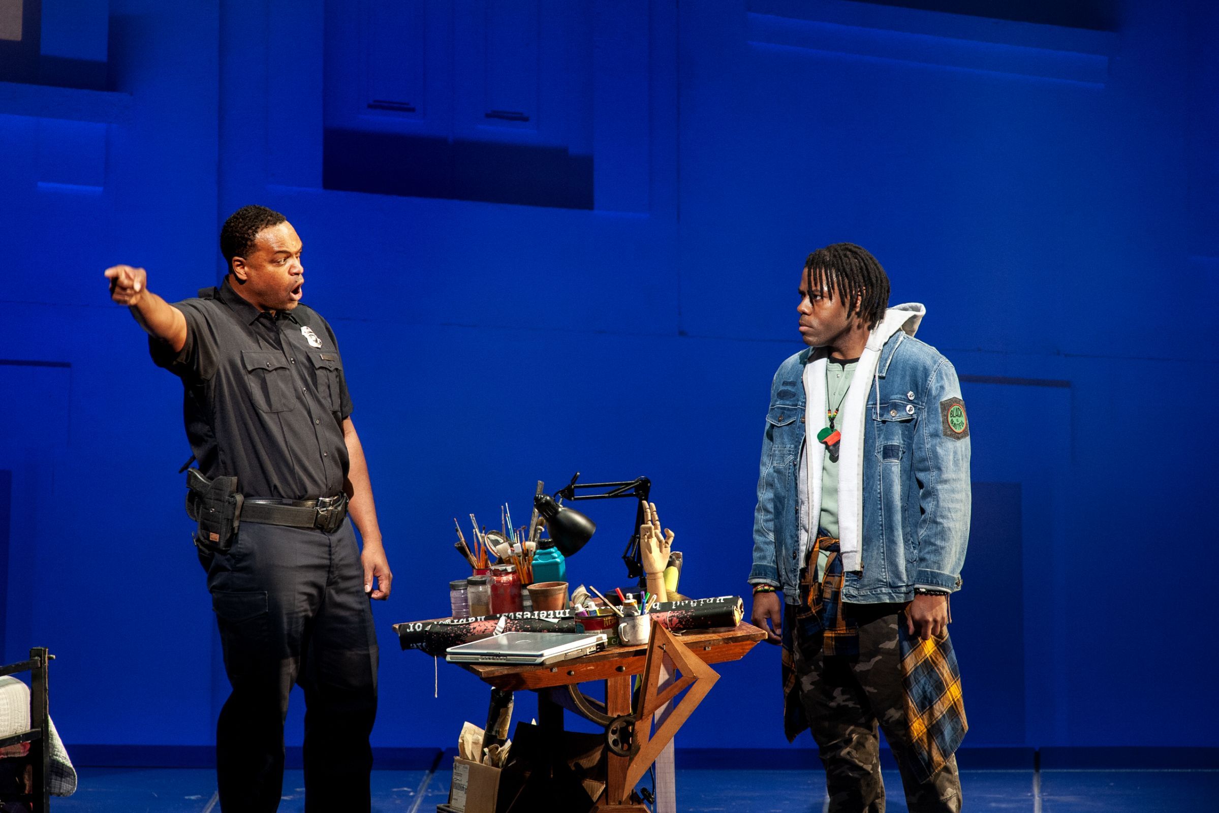 Kenneth Kellogg (Vater) und Darius Gillard (Sohn) &copy; Clärchen and Matthias Baus | Dutch National Opera