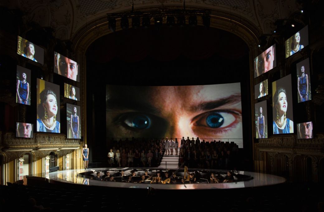 <i>L’incoronazione di Poppea</i> à l'Oper Zürich en 2018 © Monika Rittershaus