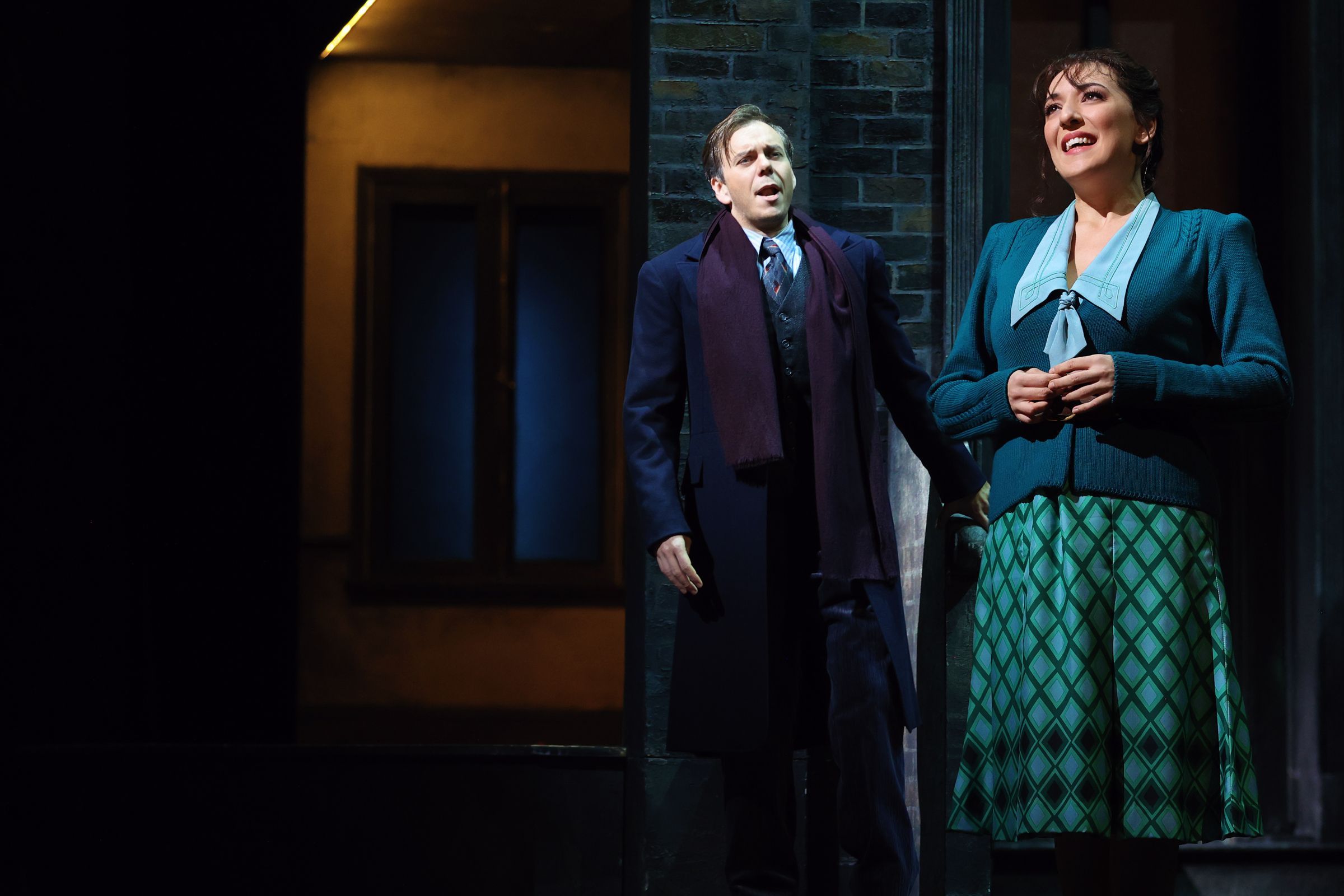 Benjamin Bernheim (Duke of Mantua) and Rosa Feola (Gilda) &copy; Curtis Brown | Met Opera