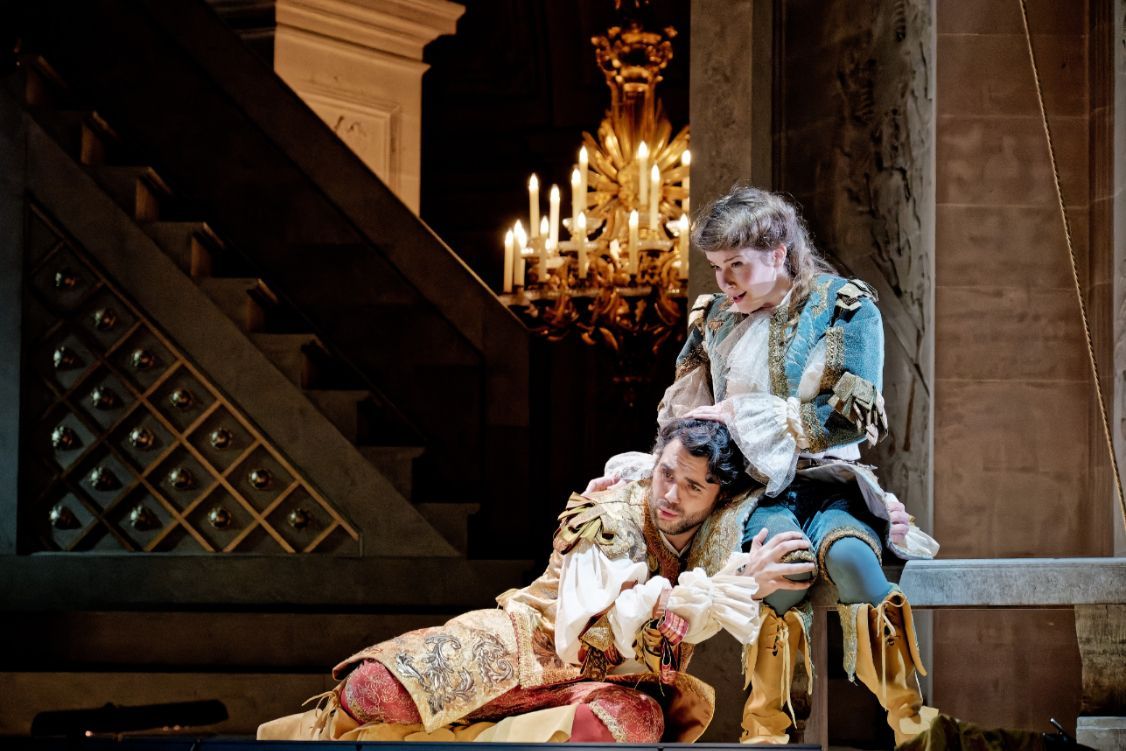 Caroline Arnaud (Jonathas), Reinoud van Mechelen (David) © Agathe Poupeney