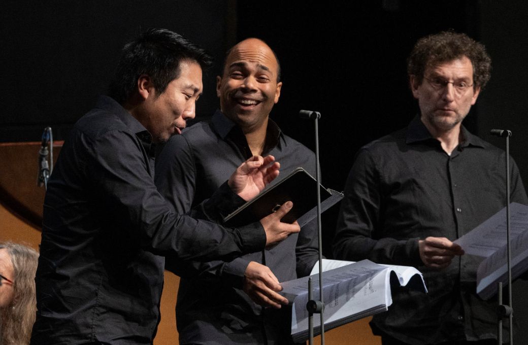 Taejun Sun, Daniel Ochoa und Bruno Taddia &copy; Thomas Kost