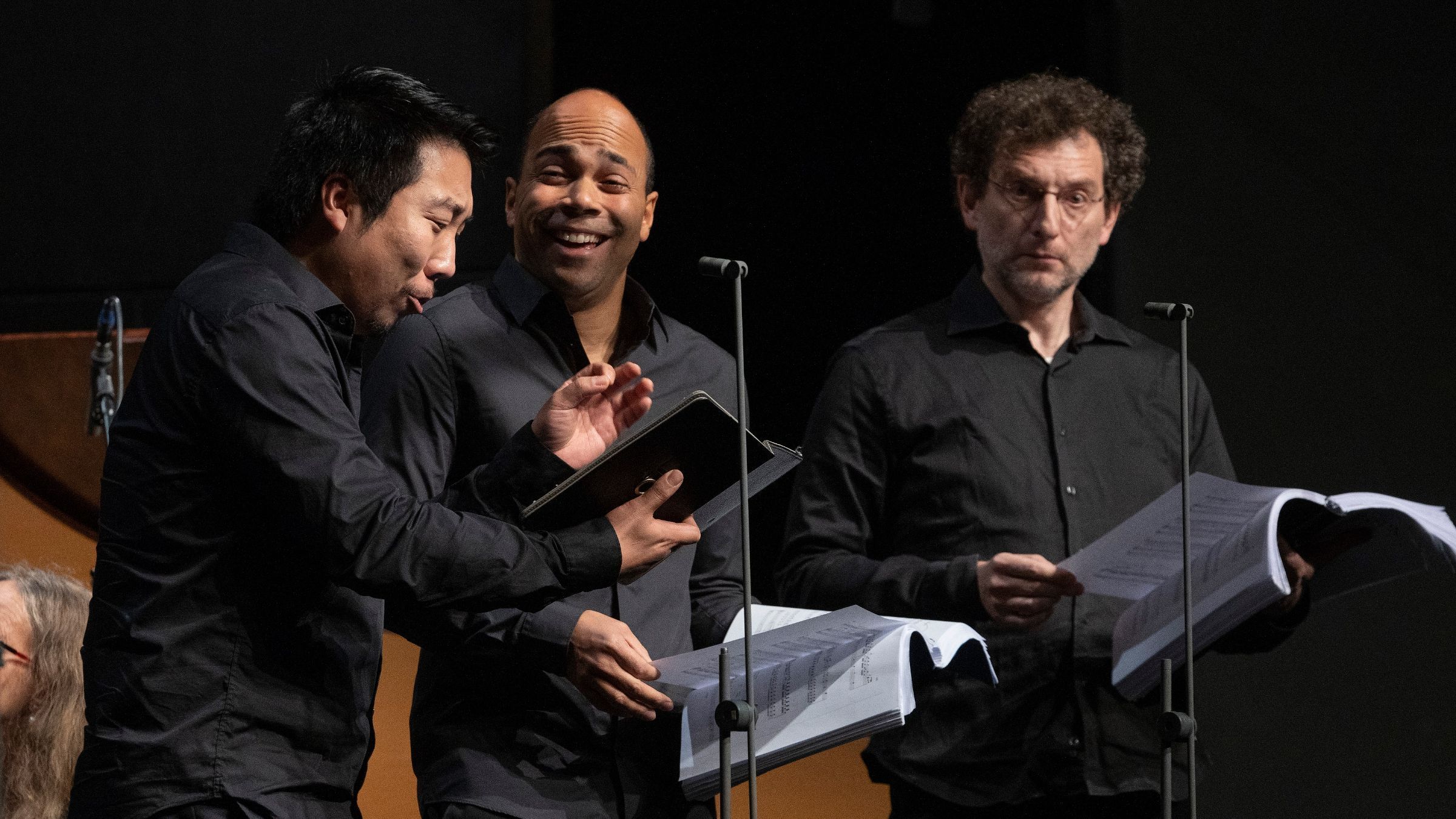 Taejun Sun, Daniel Ochoa und Bruno Taddia &copy; Thomas Kost