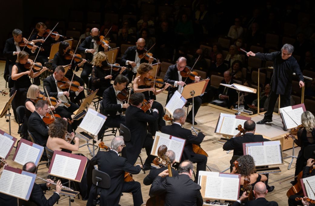 Sir Antonio Pappano al frente de la Orchestra dell'Accademia Nazionale di Santa Cecilia © Rafa Martín | Ibermúsica