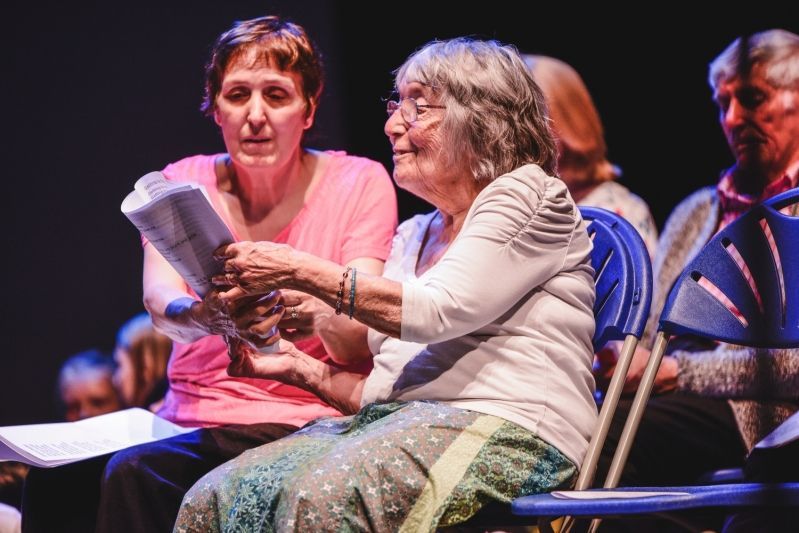 WNO&rsquo;s Cradle Choir, for people living with dementia, launched in 2019 &copy; Kirsten McTernan