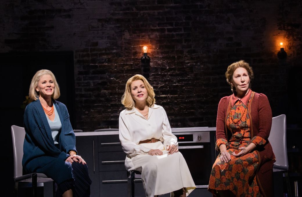 Kelli O'Hara (Laura Brown), Renée Fleming (Clarissa Vaughan) and Joyce DiDonato (Virginia Woolf) &copy; Evan Zimmerman | Met Opera