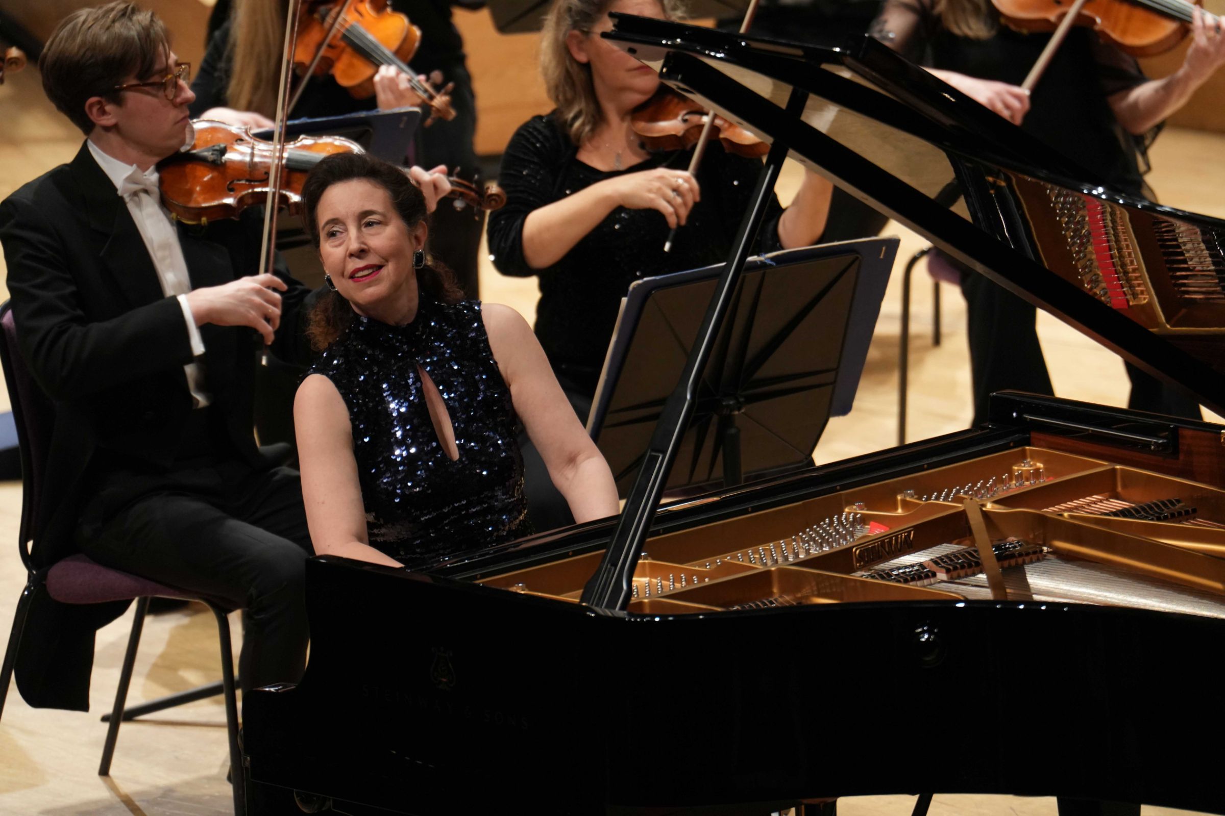 Angela Hewitt and The Hallé &copy; Tom Stephens