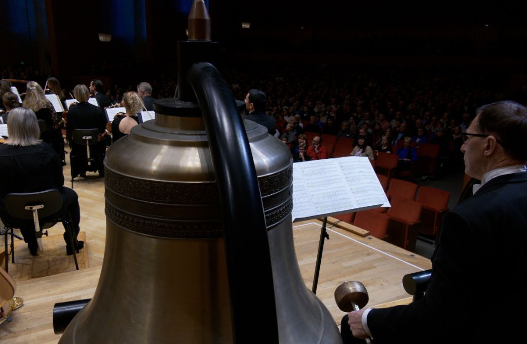 Bells for <i>Symphonie fantastique</i> March to the Scaffold &copy; GSOplay/Gothenburg Symphony