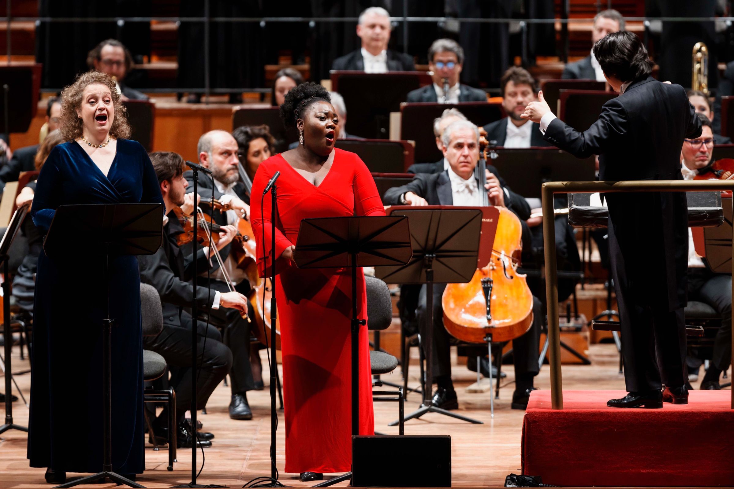 Ann Hallenberg and Masabane Cecilia Rangwanasha &copy; Musacchio, Ianniello &amp; Pasqualini
