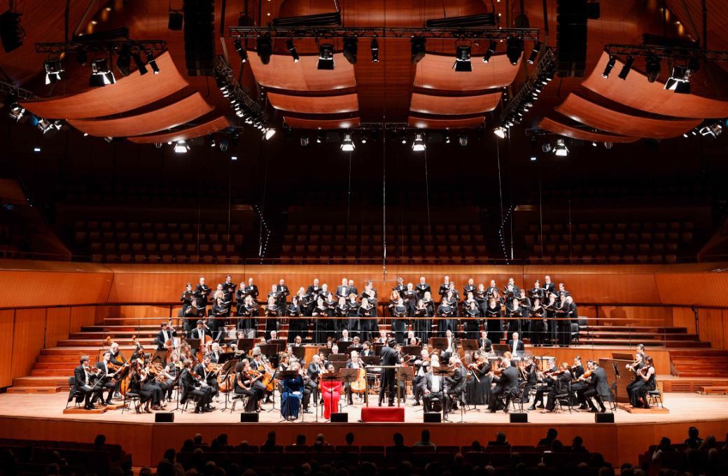 The Coro e Orchestra dell'Accademia Nazionale di Santa Cecilia &copy; Musacchio, Ianniello &amp; Pasqualini