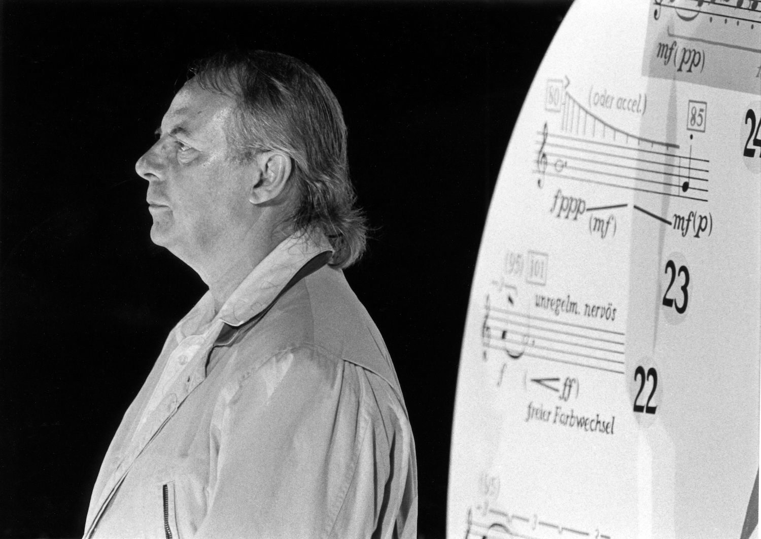 Karlheinz Stockhausen © Clive Barda