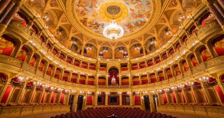Auditorium of Hungarian State Opera &copy; Valter Berecz | Hungarian State Opera