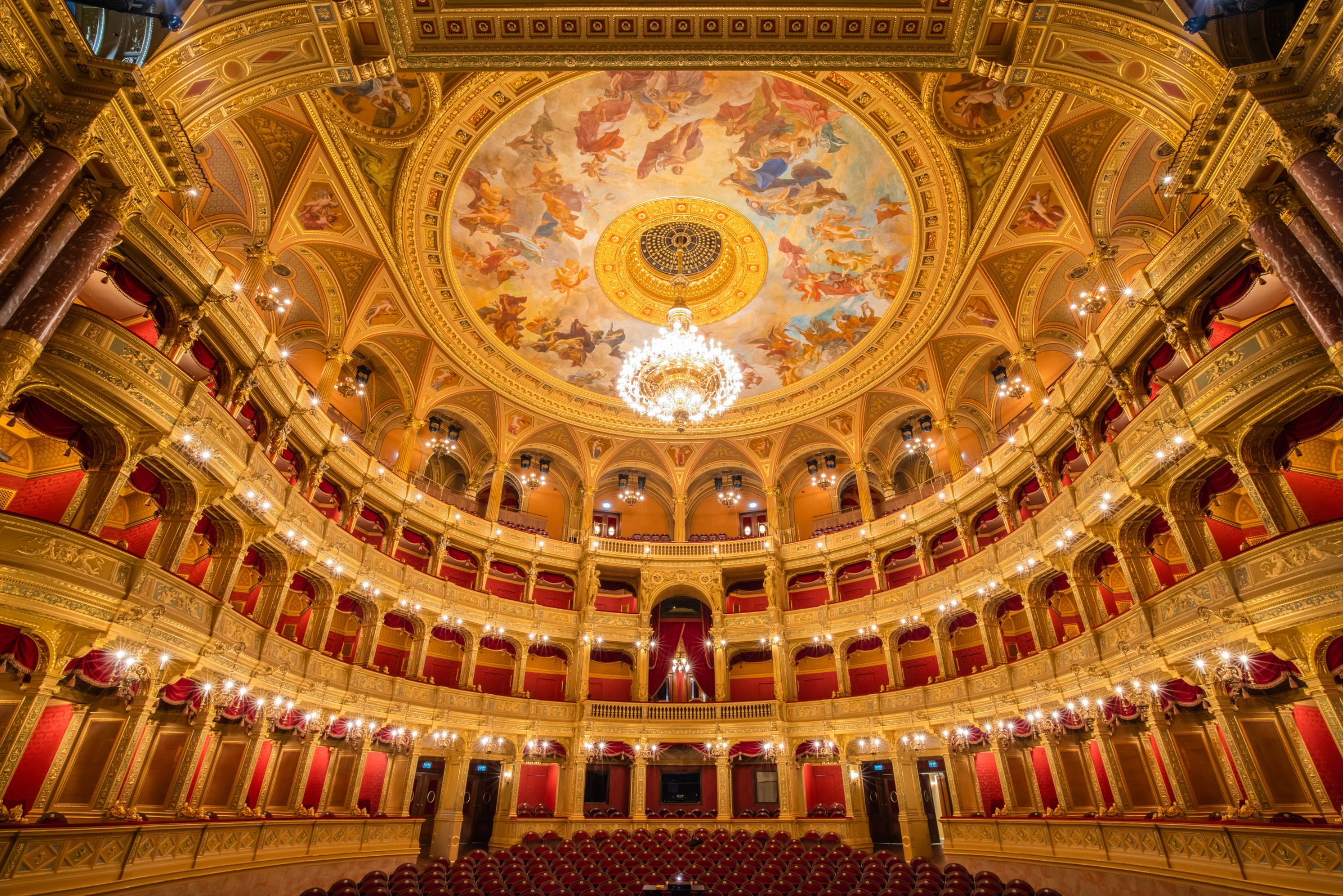 Auditorium of Hungarian State Opera &copy; Attila Nagy