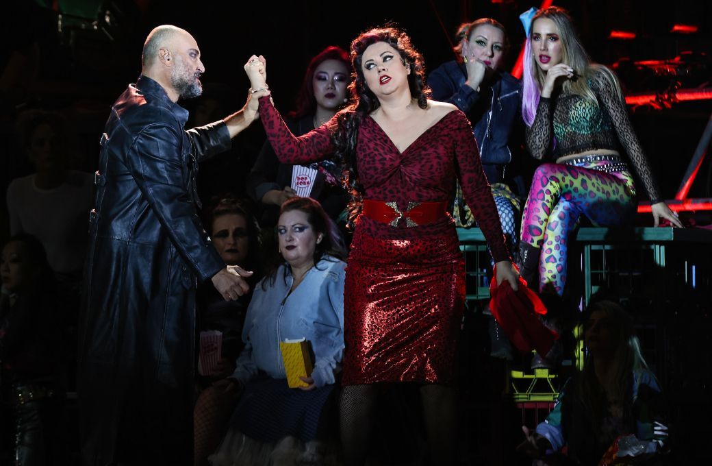 Roberto Aronica (Don José) and Carmen Topicu (Carmen) &copy; Prudence Upton