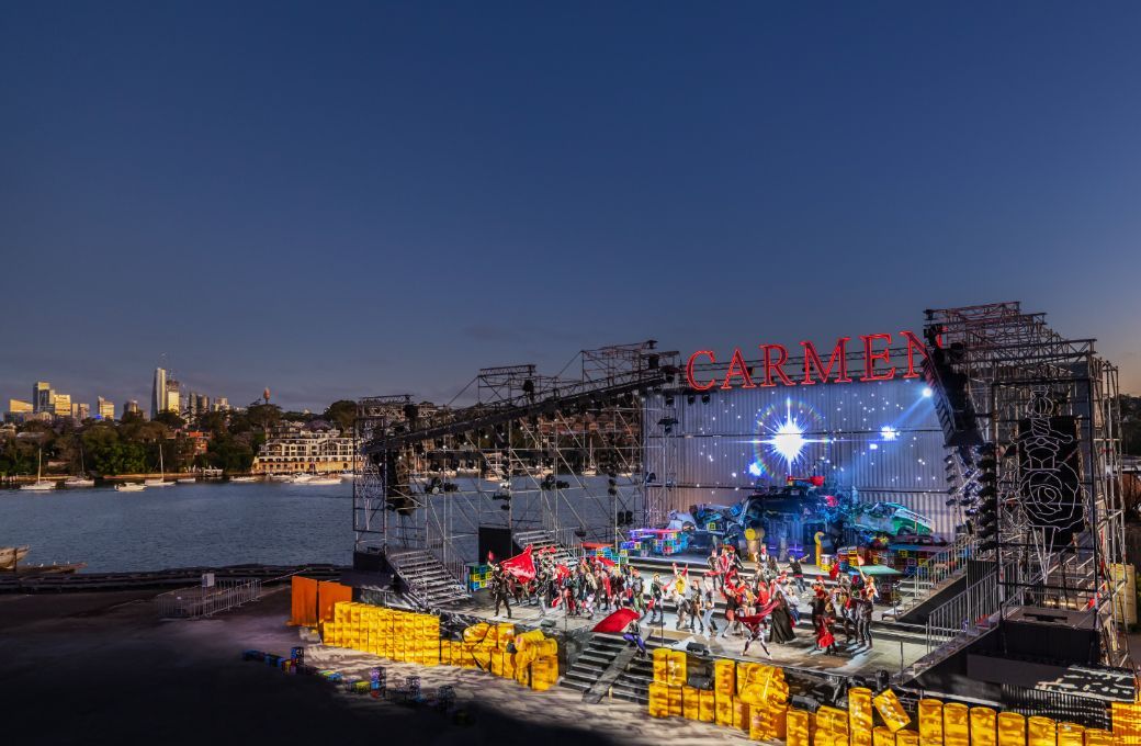 <i>Carmen</i> on Cockatoo Island © Hamilton Lund