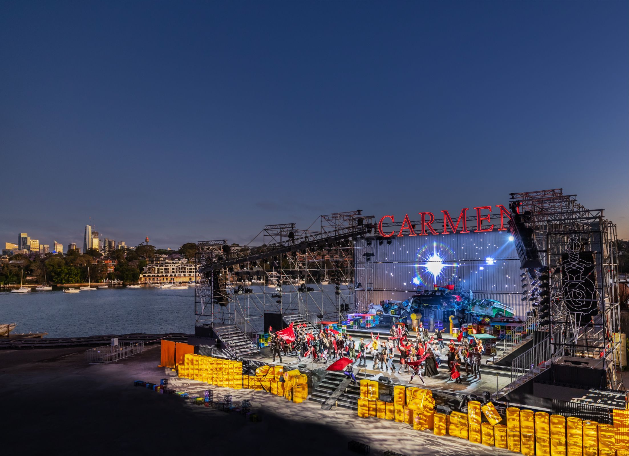 <i>Carmen</i> on Cockatoo Island © Hamilton Lund