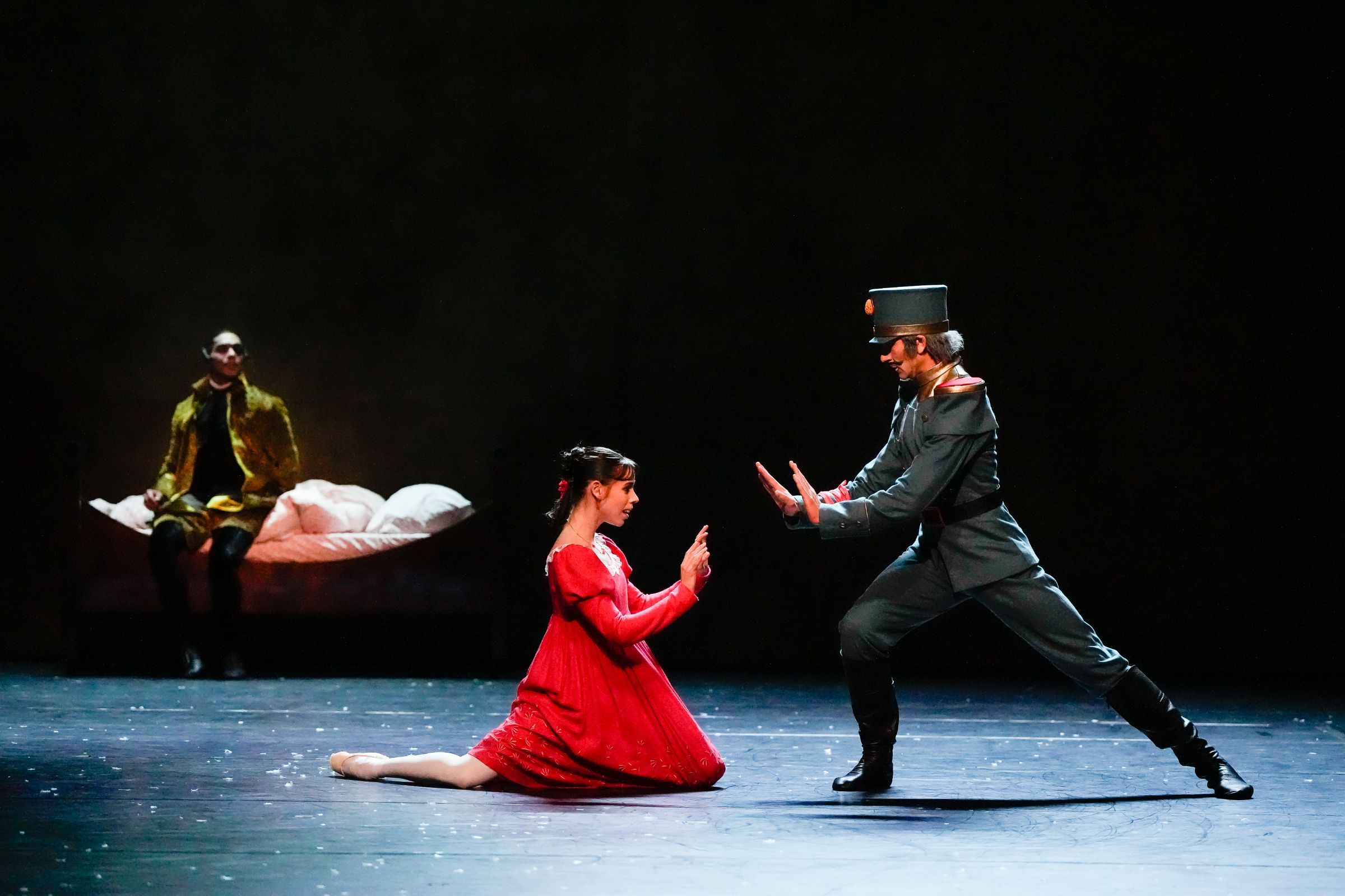 Jason Reilly, Elisa Badenes und Friedemann Vogel &copy; Roman Novitzky | Stuttgarter Ballett