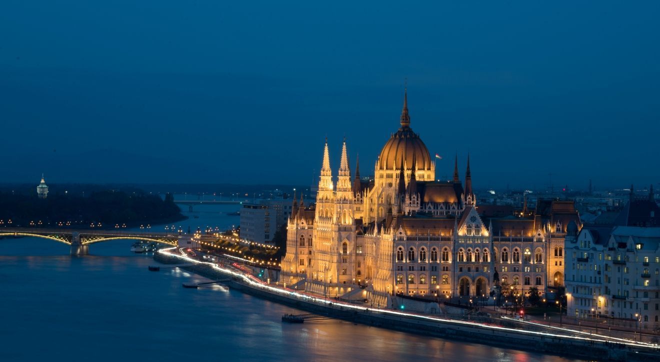 Hungarian Parliament at night &copy; David Karlin | Bachtrack Ltd