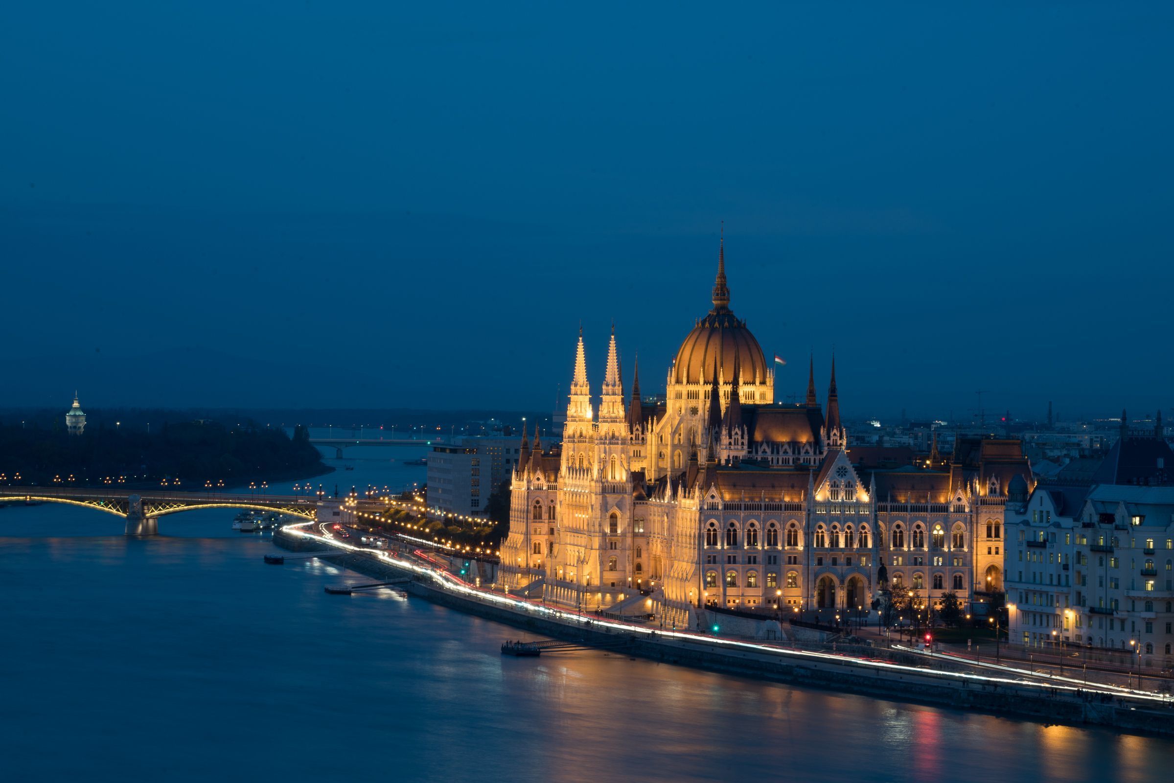 Hungarian Parliament at night &copy; David Karlin | Bachtrack Ltd