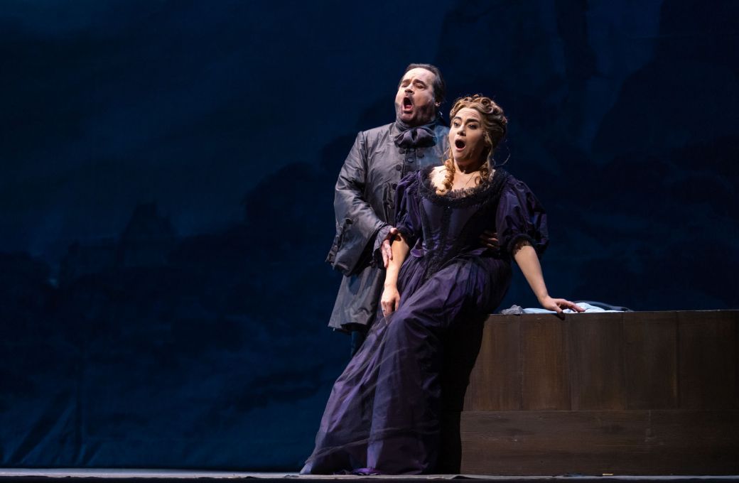 José Bros (Riccardo) y Monica Zanettin (Amelia) © Auditorio de Tenerife | Miguel Barreto
