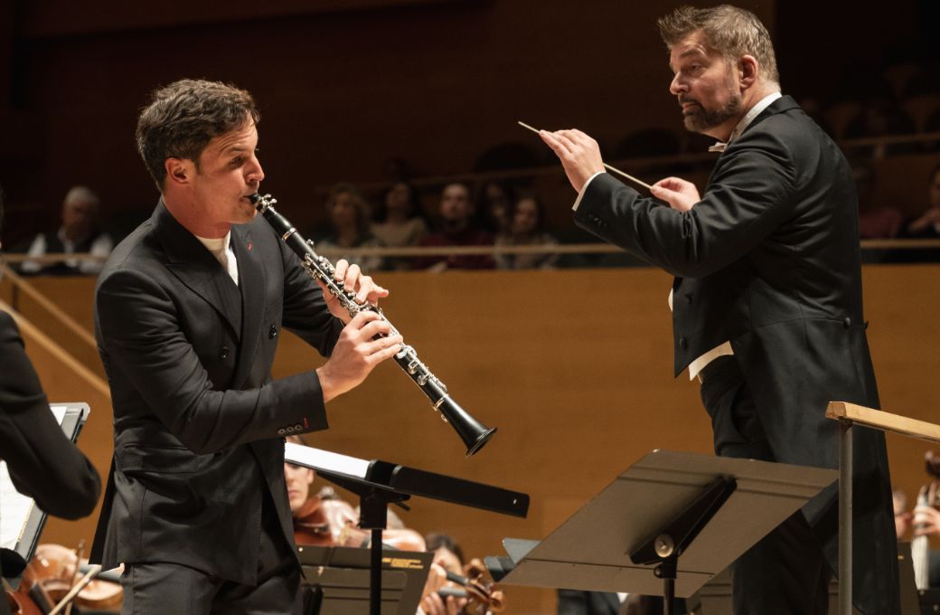Andreas Ottensamer y Matthias Pintscher © May Zircus | L'Auditori