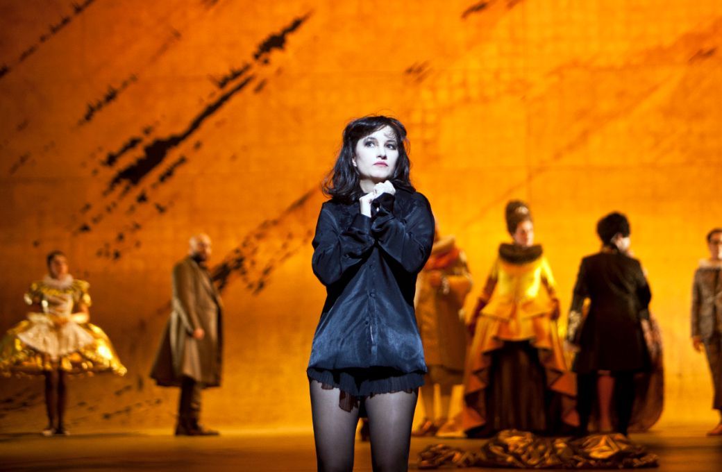 Anna Prohaska (Poppea) &copy; Bernd Uhlig (Premiere 2017)