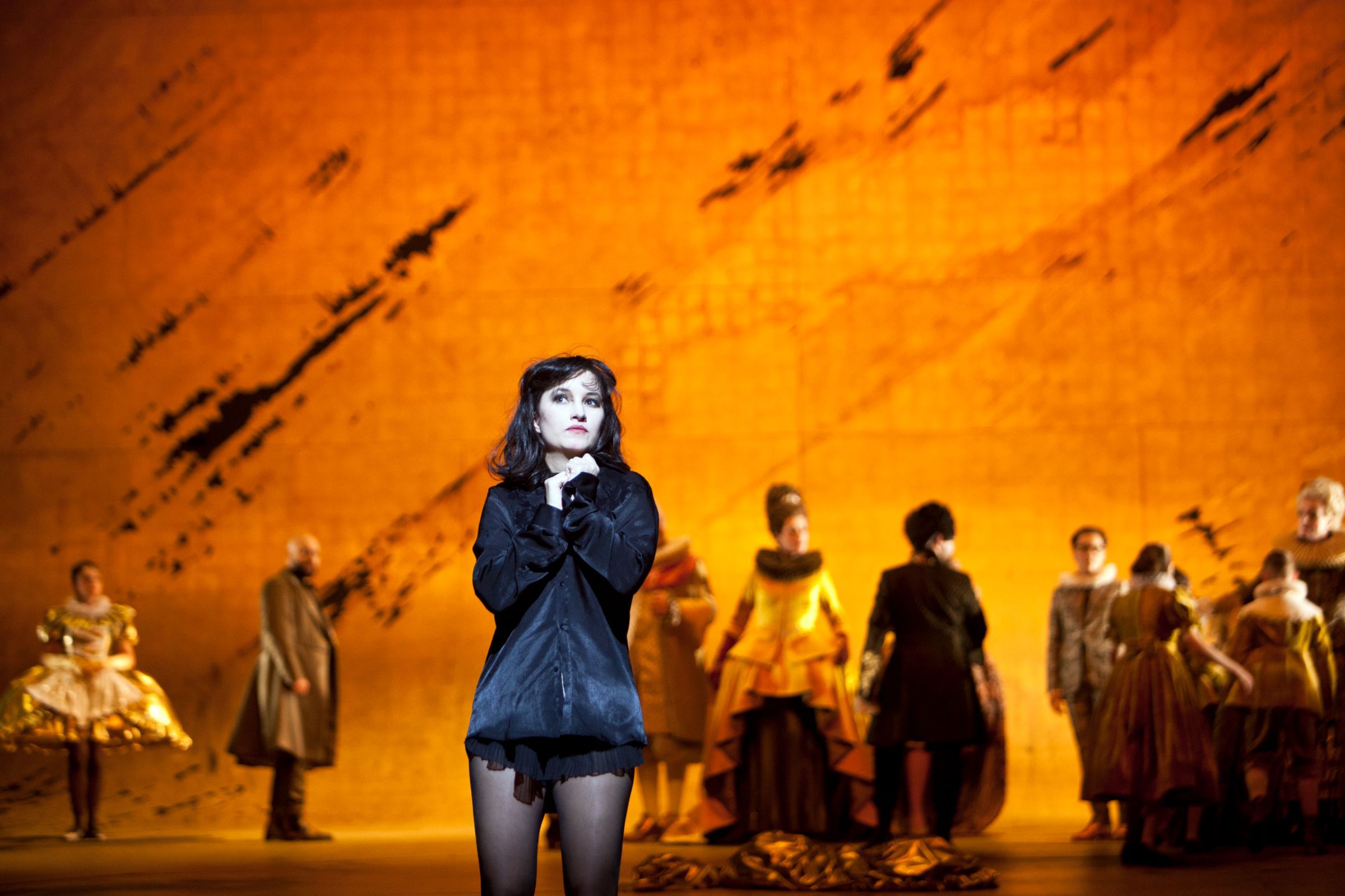 Anna Prohaska (Poppea) &copy; Bernd Uhlig (Premiere 2017)