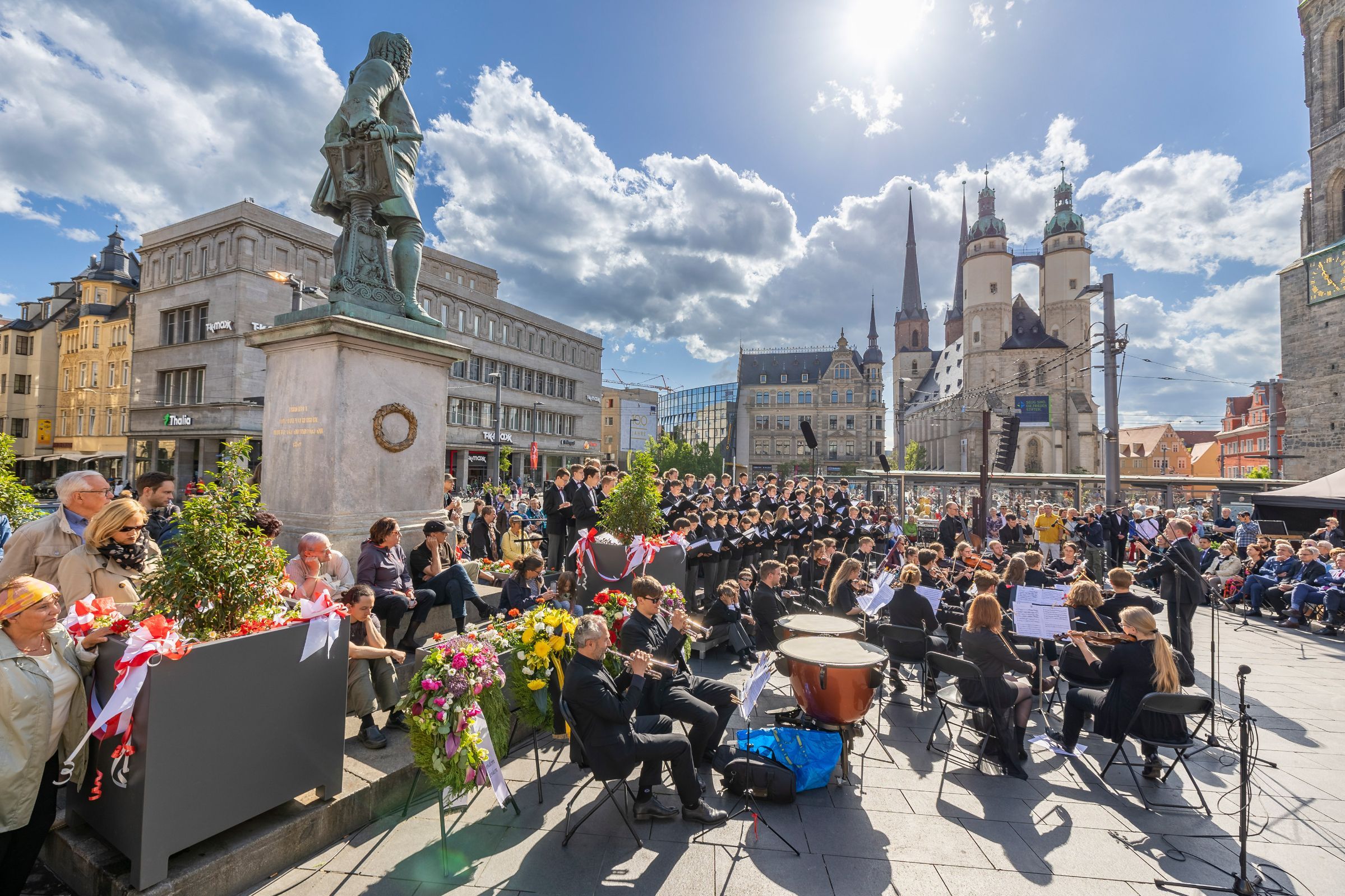 Celebration concert in Market Square &copy; Thomas Ziegler