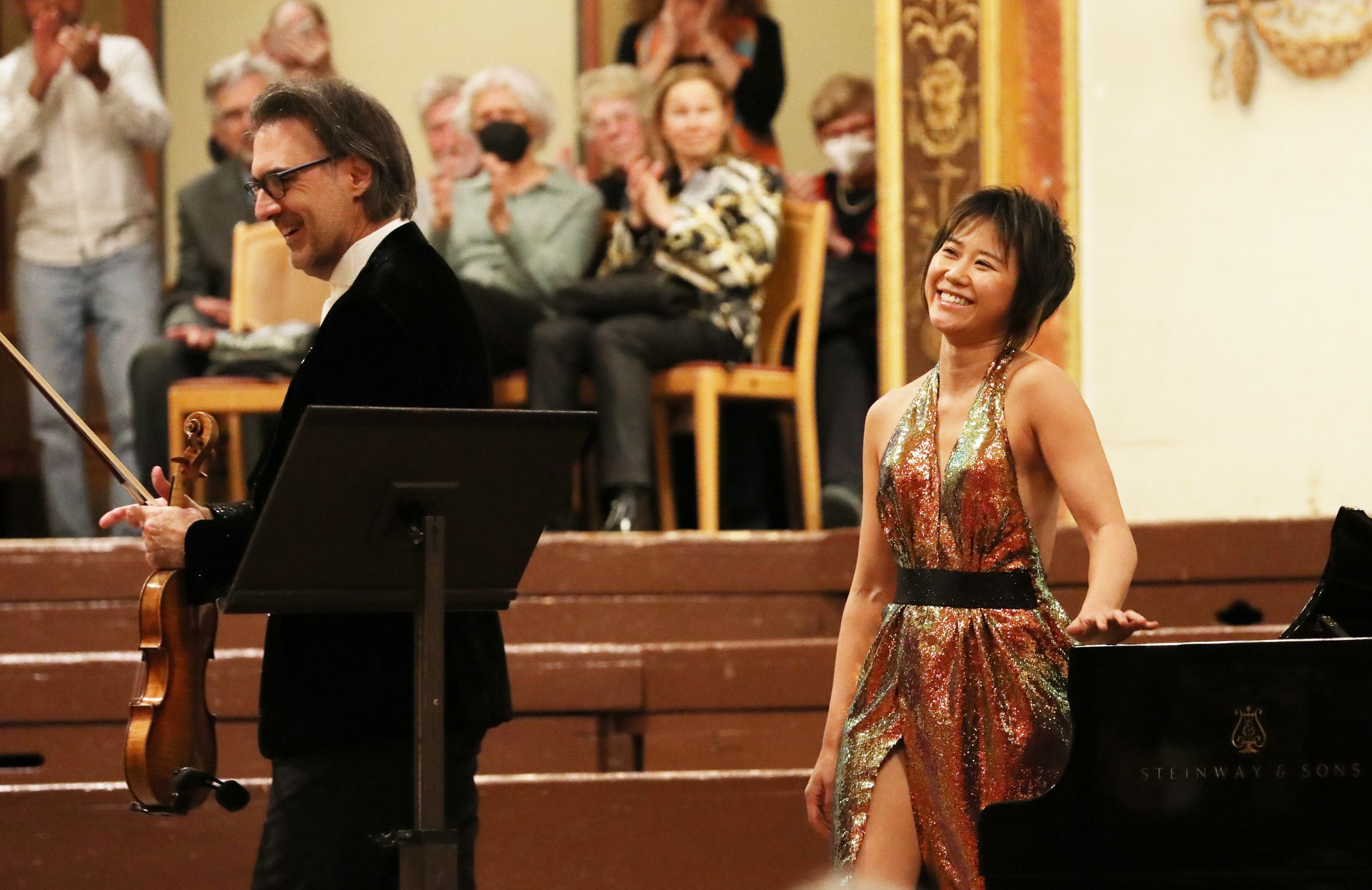 Leonidas Kavakos and Yuja Wang &copy; Dieter Nagl