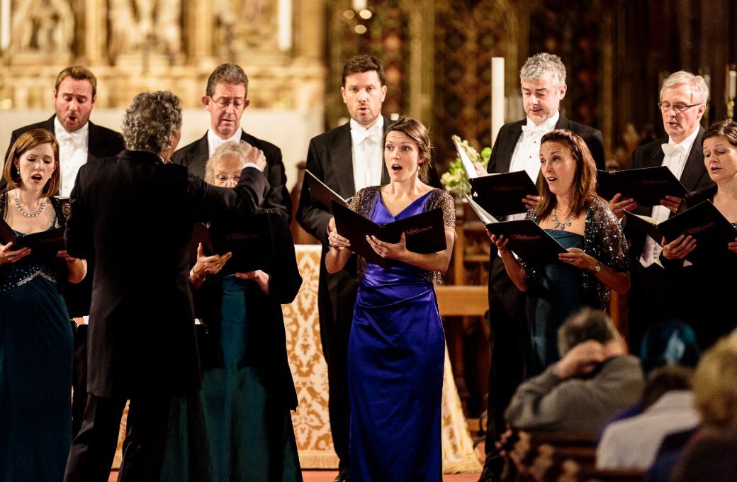 Harry Christophers and The Sixteen © Simon Jay Price