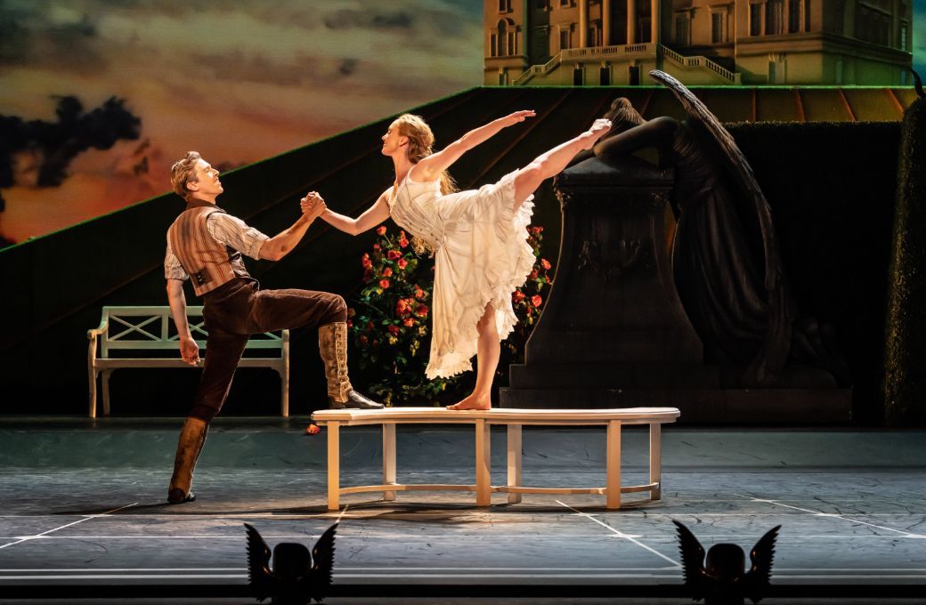 Andrew Monaghan (Leo) and Ashley Shaw (Aurora) &copy; Johan Persson