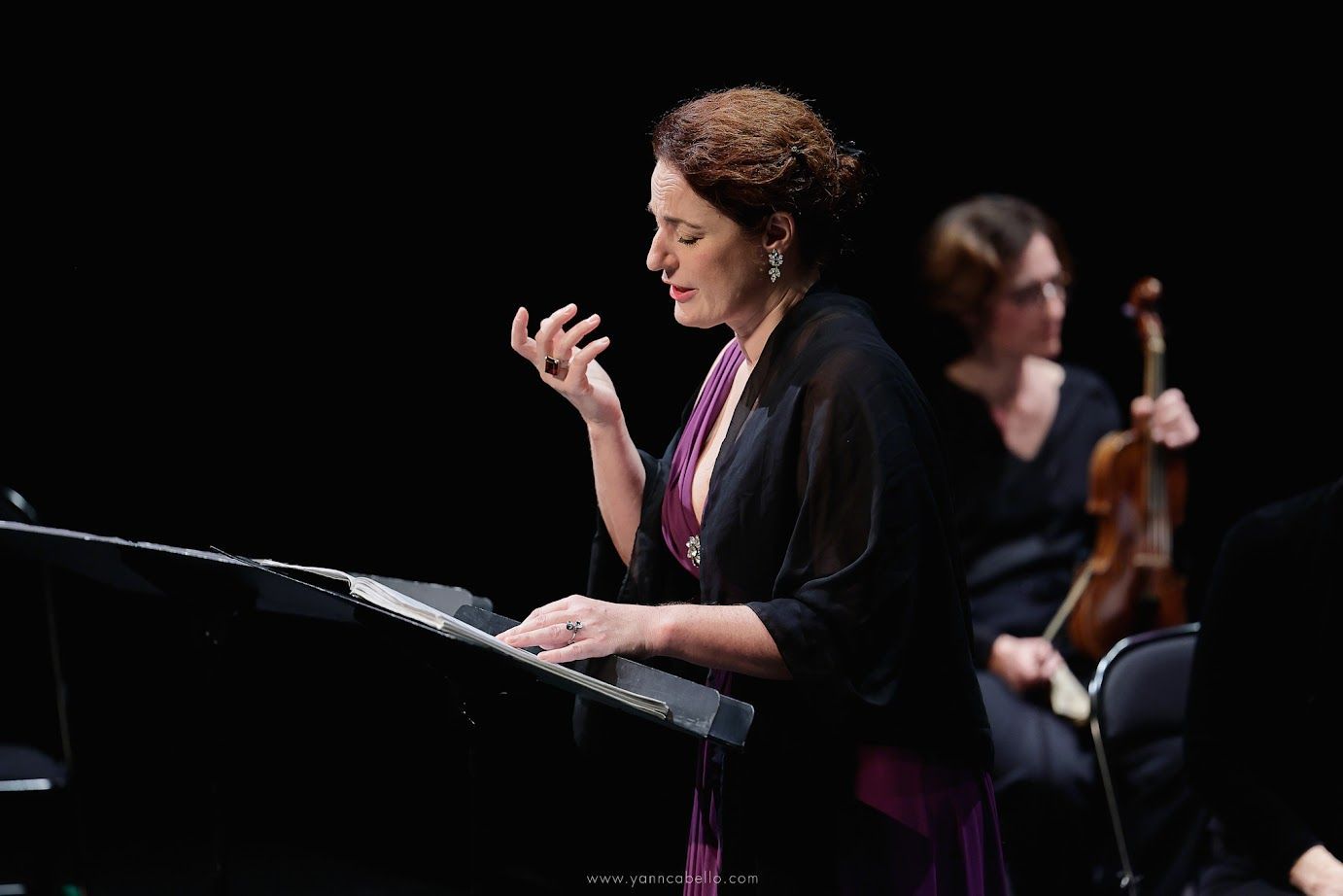 Caroline Mutel à l'Opéra de Clermont-Ferrand © Yann Cabello