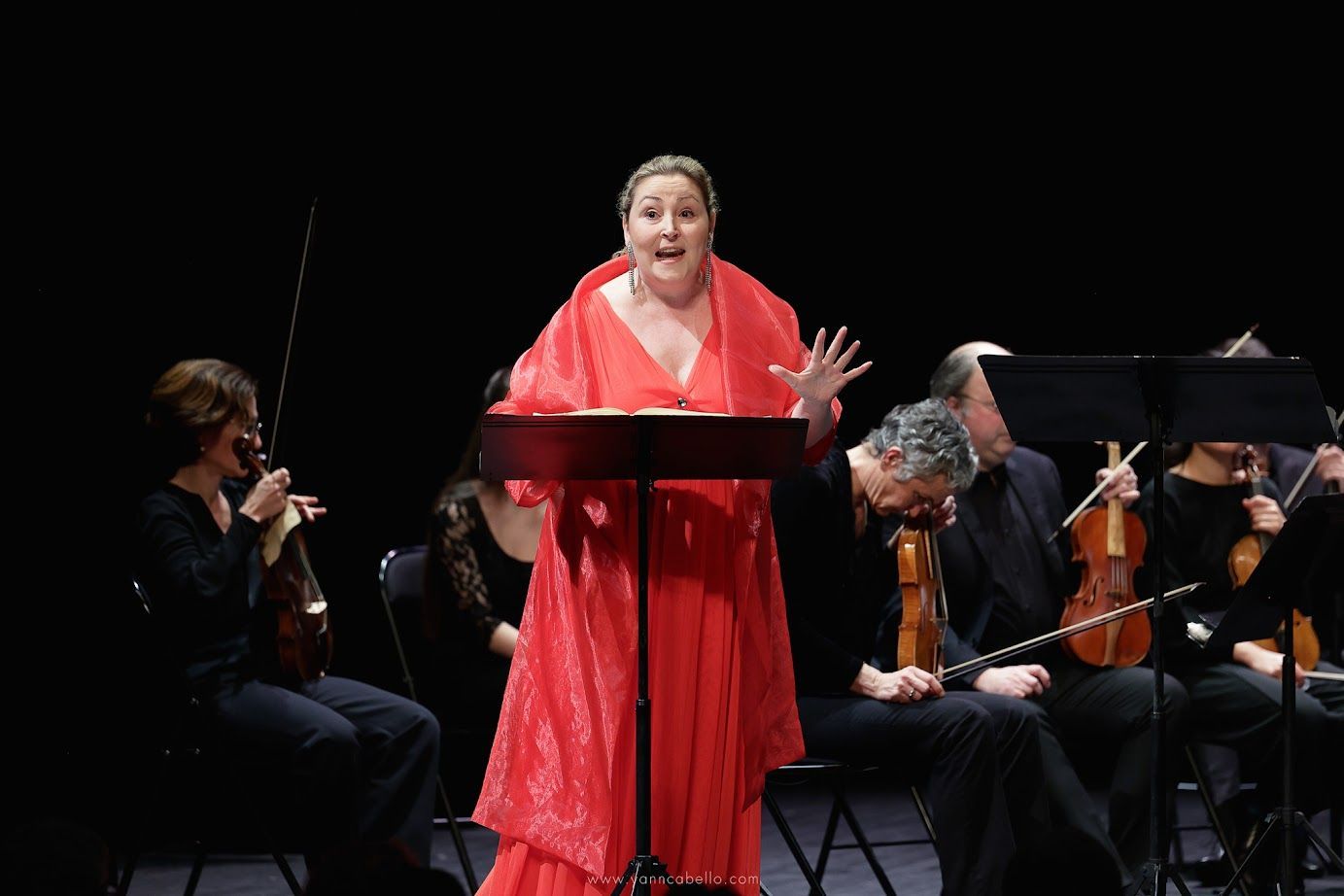 Karine Deshayes à l'Opéra de Clermont-Ferrand © Yann Cabello