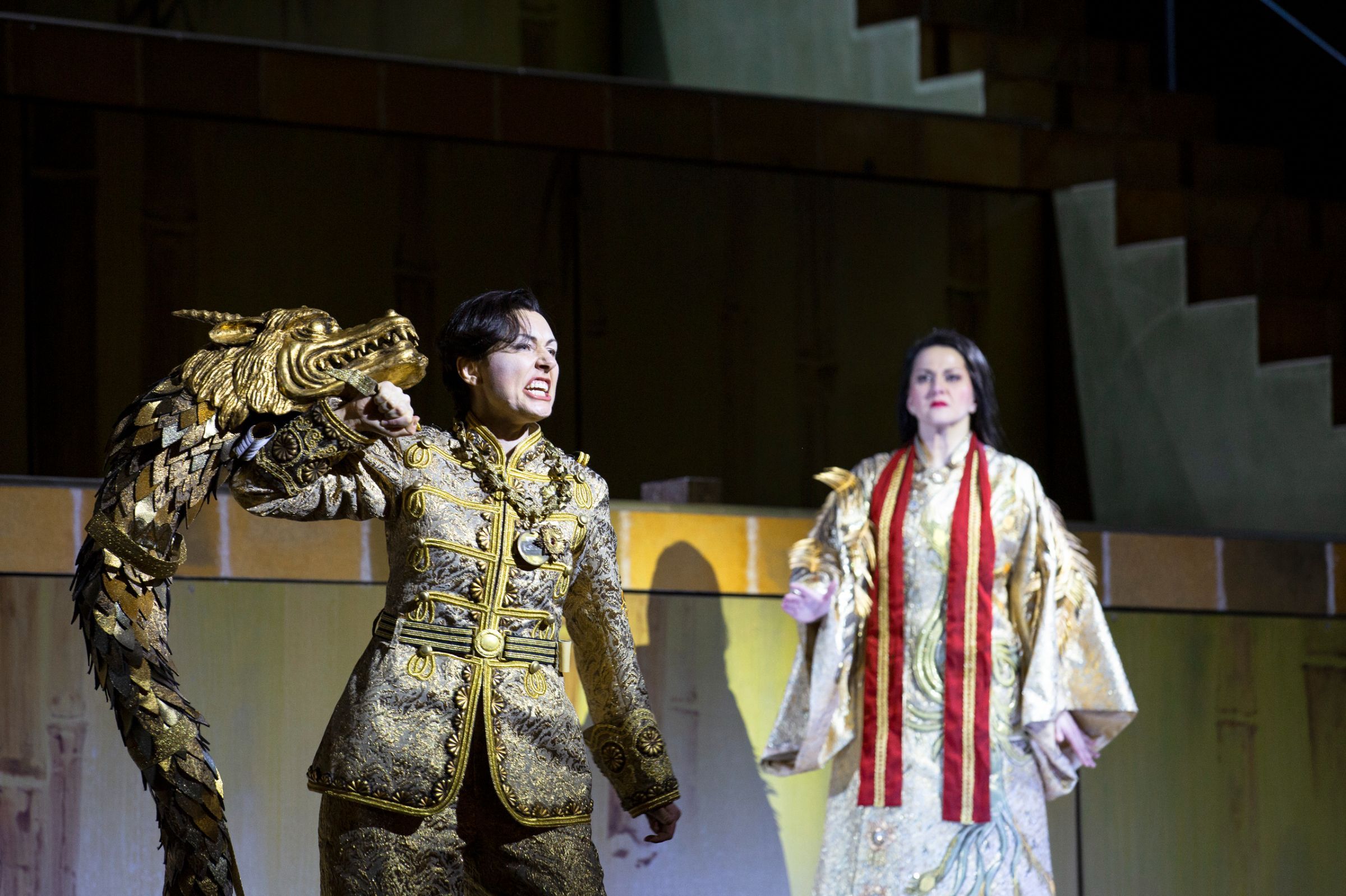 Angela Brower (Sifare) and Ana Maria Labin (Aspasia) &copy; Bernd Uhlig