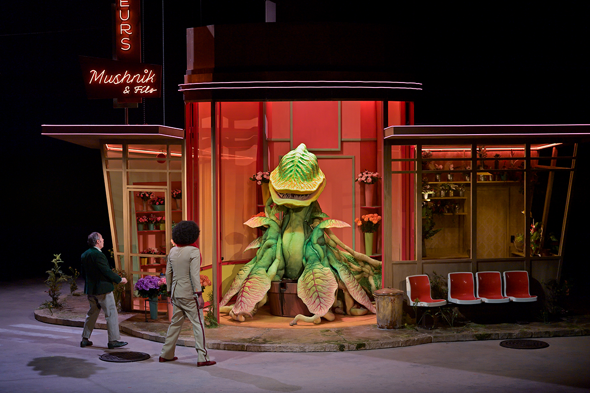 <i>La Petite Boutique des horreurs</i> à l'Opéra Comique &copy; Stefan Brion