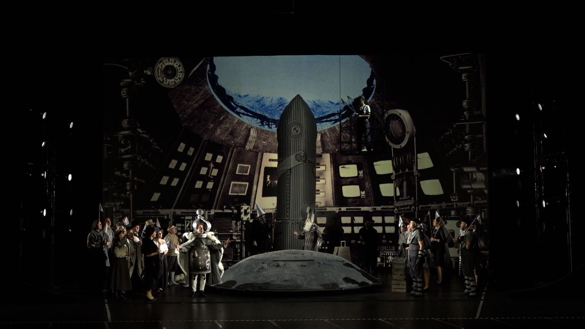 <i>Le Voyage dans la Lune</i> à l'Opéra de Massy &copy; Opéra de Massy