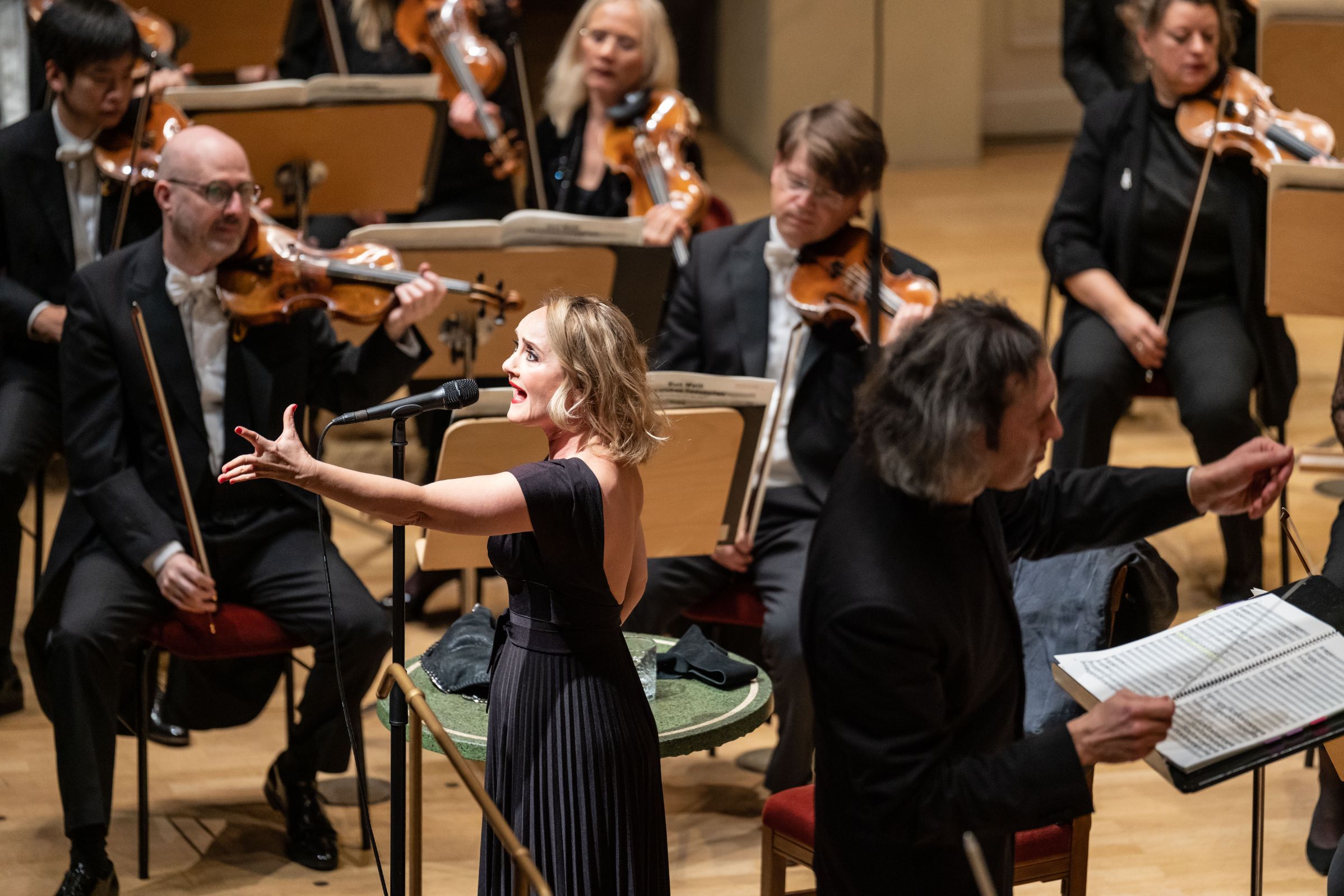 Katharine Mehrling and the Berlin Radio Symphony Orchestra © Stefan Maria Rother