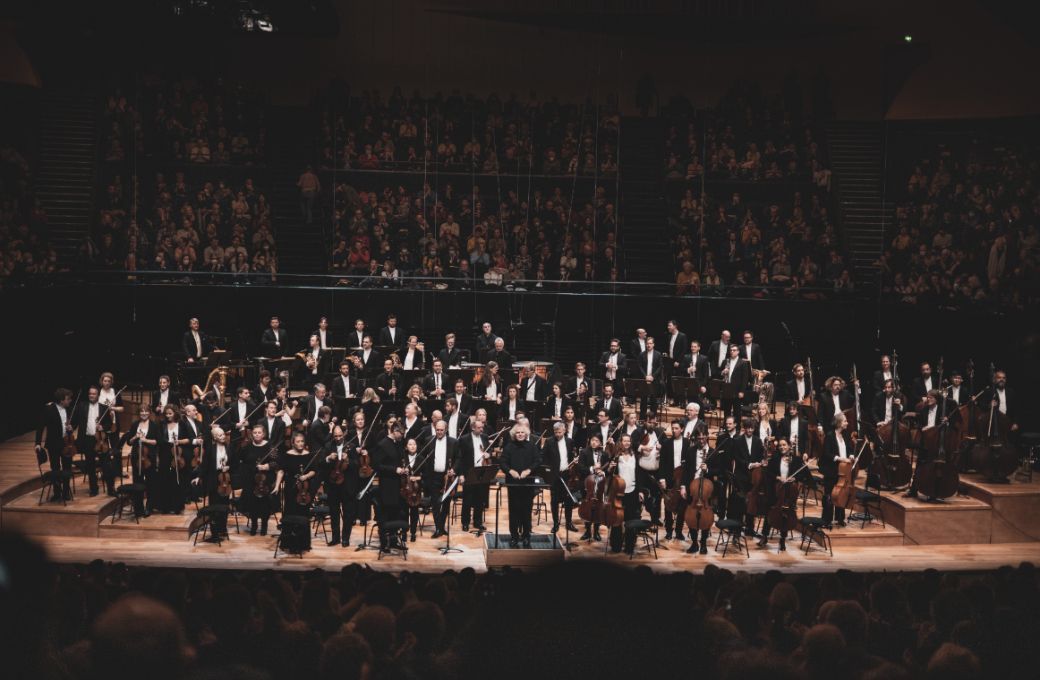 Simon Rattle et le LSO &agrave; la Philharmonie de Paris &copy; Ondine Bertrand