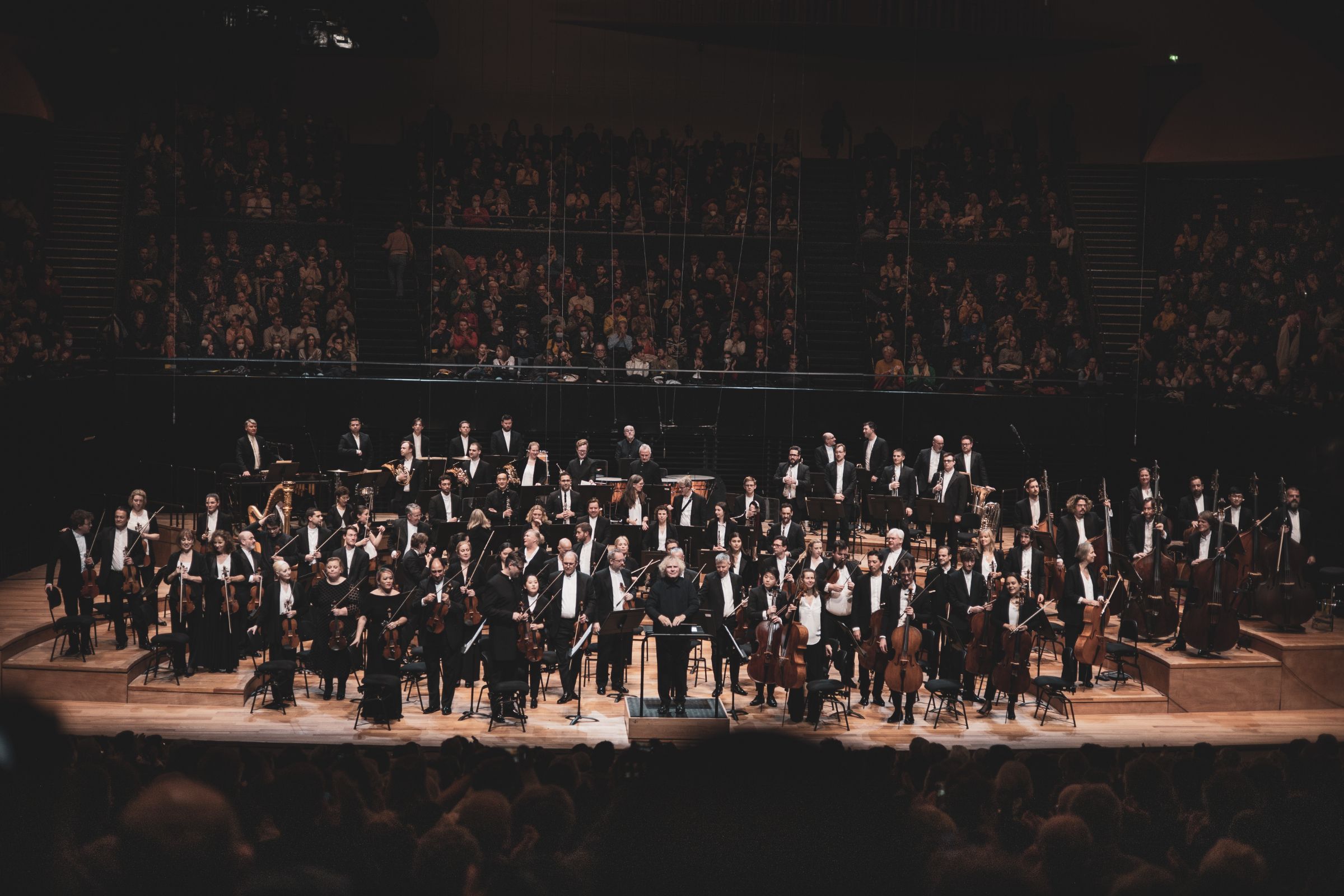 Simon Rattle et le LSO à la Philharmonie de Paris &copy; Ondine Bertrand