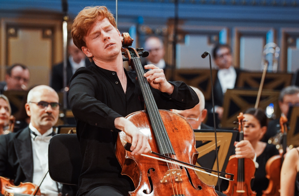 Cellist Benjamin Kruithof, winner of George Enescu Competition 2022 © Alex Damian