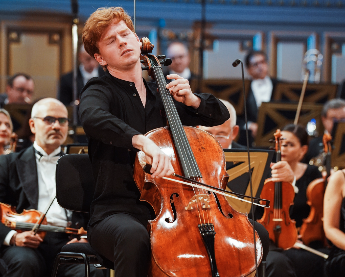 Cellist Benjamin Kruithof, winner of George Enescu Competition 2022 © Alex Damian