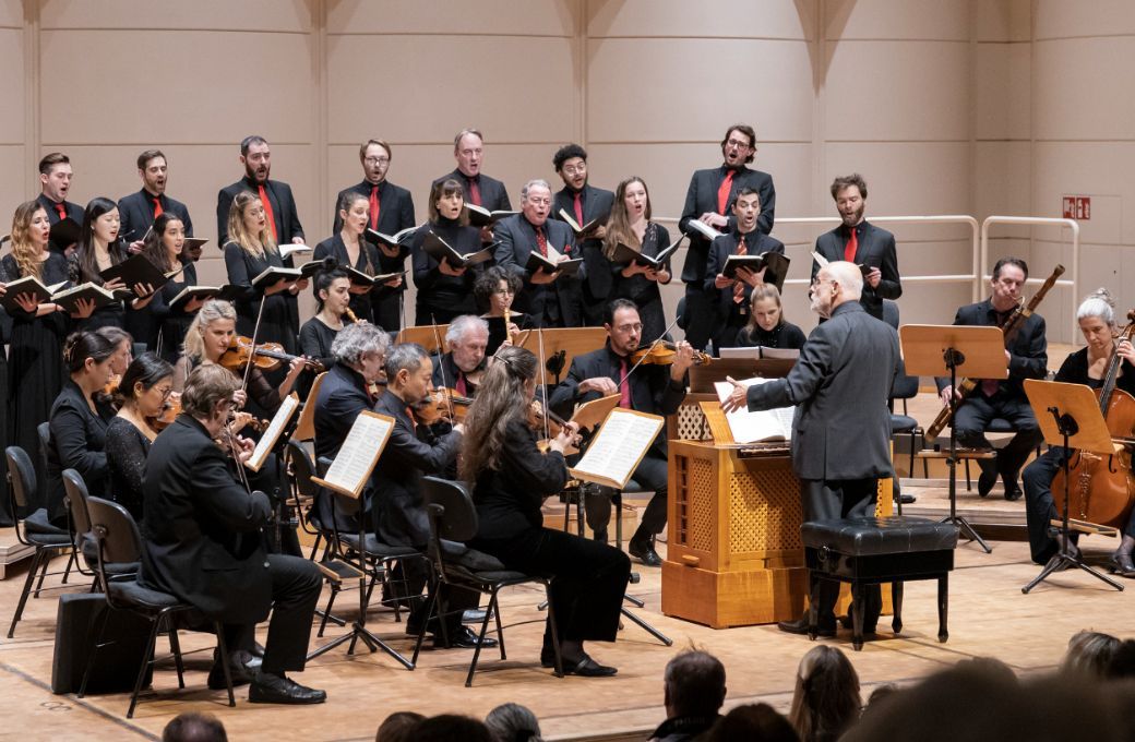 Ton Koopman dirigiert das Amsterdam Baroque Orchestra &amp; Choir &copy; Bj&ouml;rn Woll