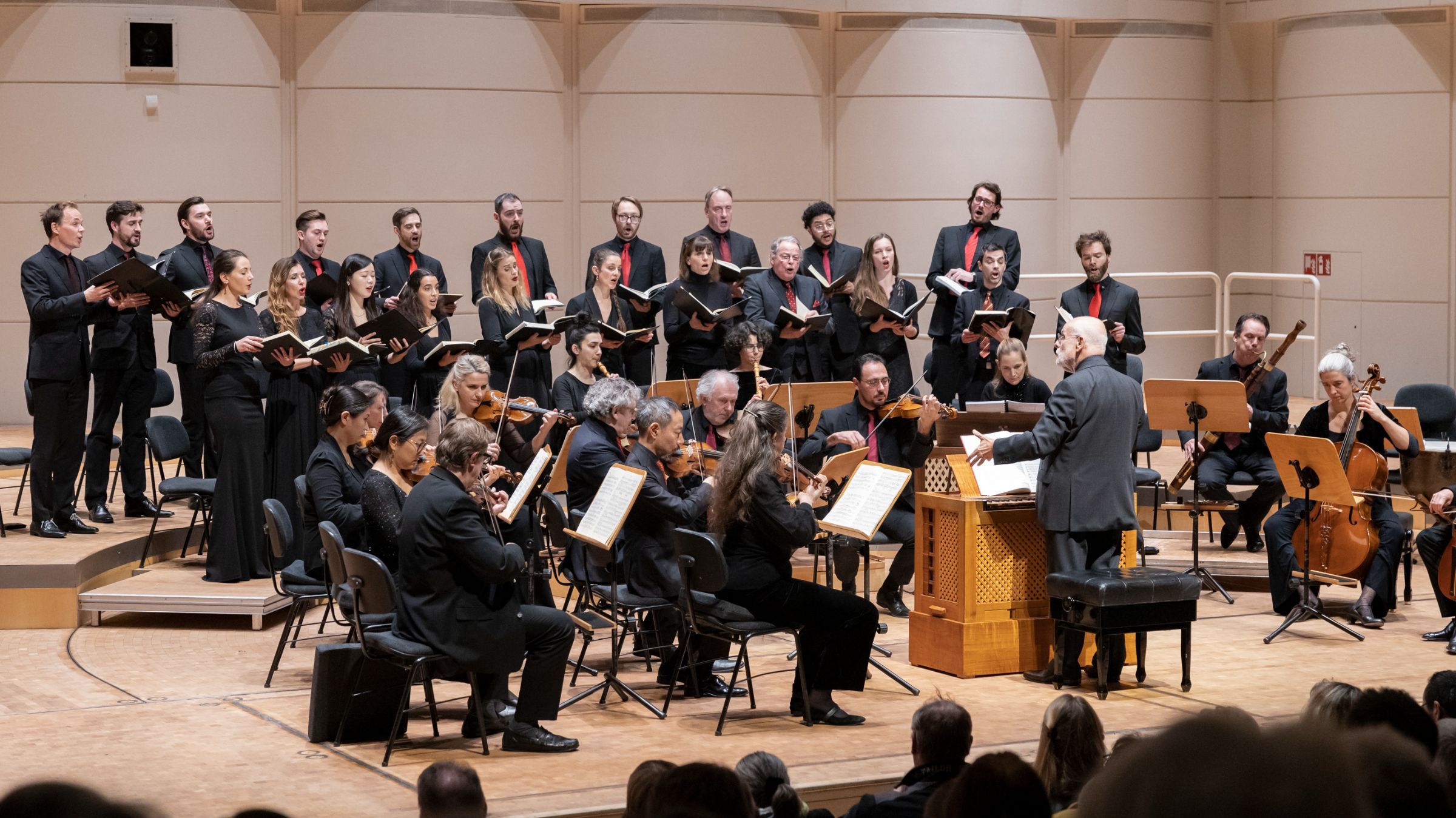 Ton Koopman dirigiert das Amsterdam Baroque Orchestra &amp; Choir &copy; Björn Woll