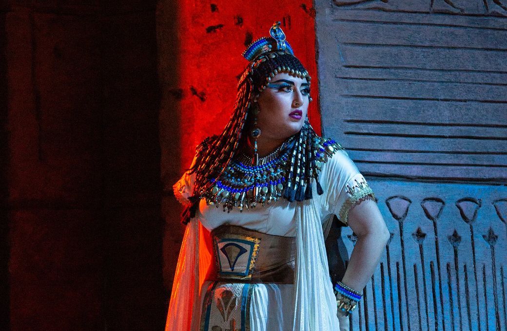 Anita Rachvelishvili (Amneris) © Marty Sohl | Met Opera (2018)