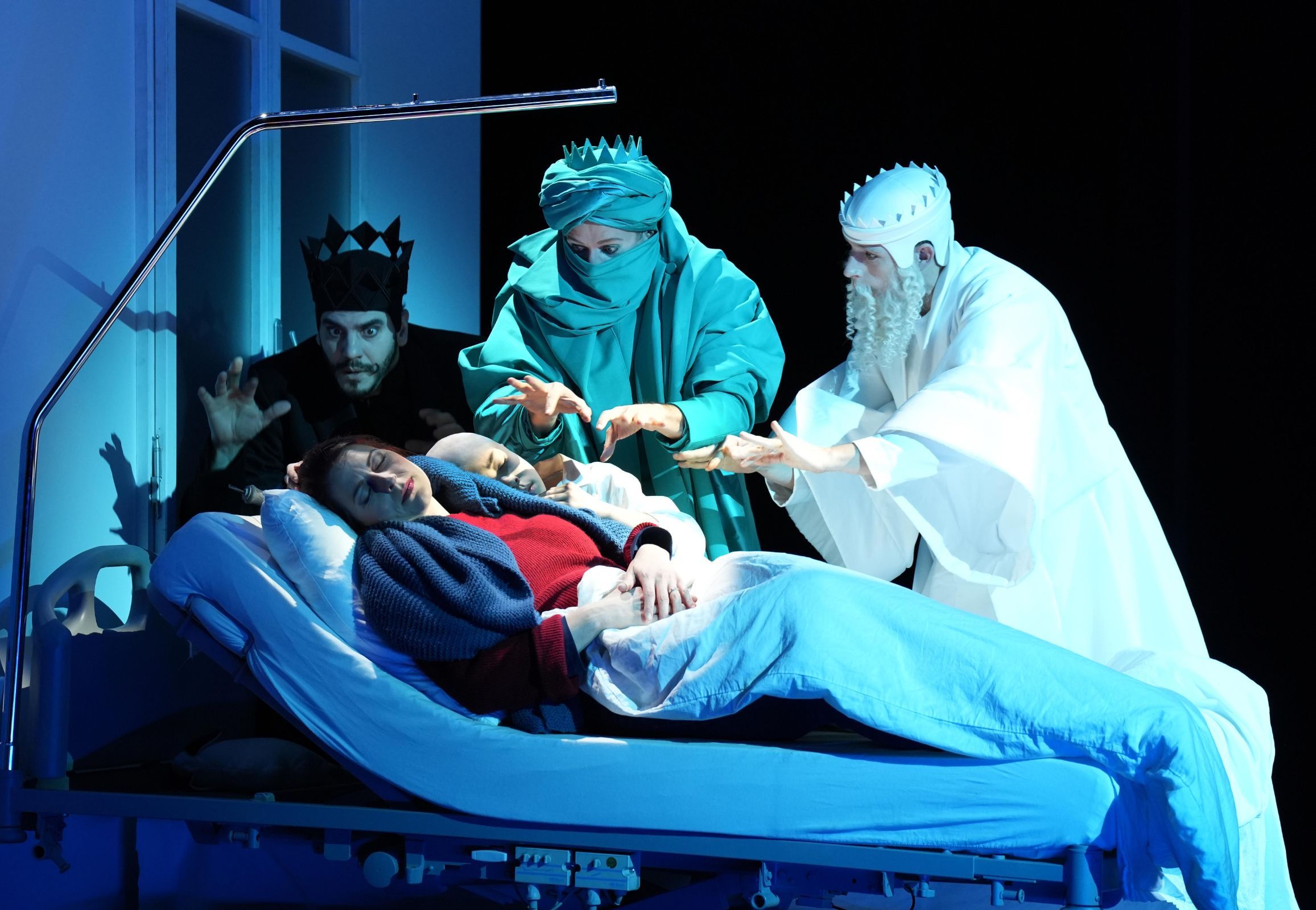Wilhelm Schwinghammer (Balthazar), Nikolay Borchev (Melchior) and Paul Schweinester (Kaspar) &copy; Monika and Karl Forster