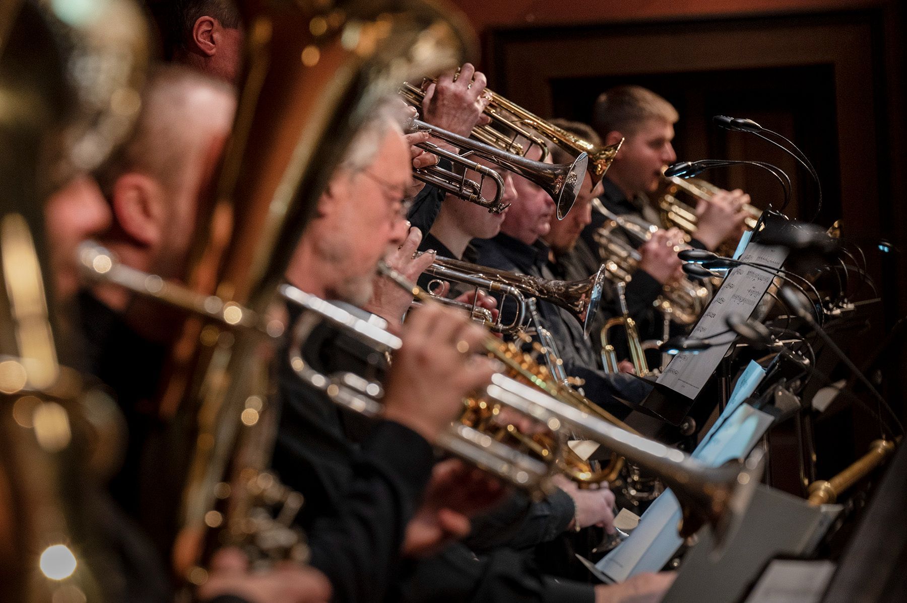 The Czech Philharmonic brass &copy; Petr Kadlec